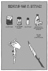 Bread on a Stick Image